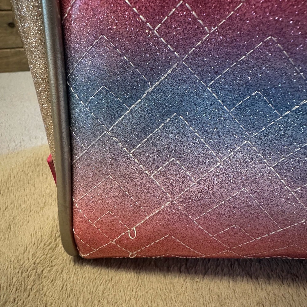 Consuela Pink and Blue Gradient Tote - Picture 3 of 15